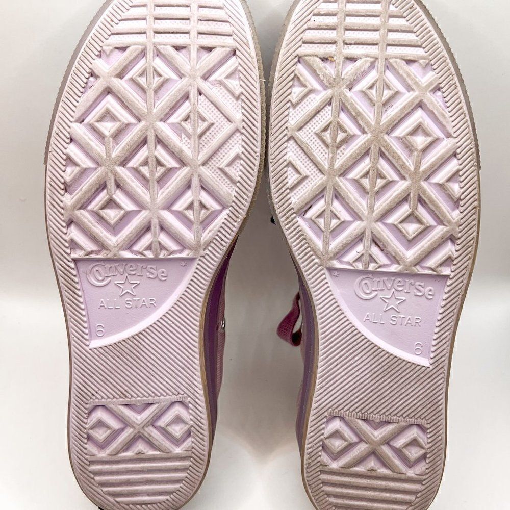 CONVERSE Chuck 70 Ox Women’s History Month Canvas Tearaway Sneakers Plum Size 8 - Picture 5 of 6